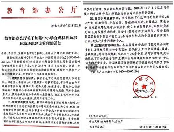 對(duì)“毒跑道”說不，中小學(xué)塑膠跑道出強(qiáng)制新國(guó)標(biāo)：甲醛不得高于0.4mg